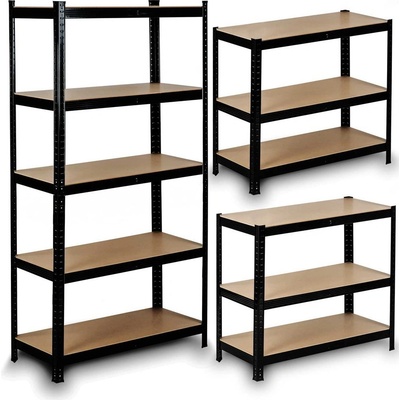 Humberg Regál 180 x 90 x 40 cm HR-813 černý