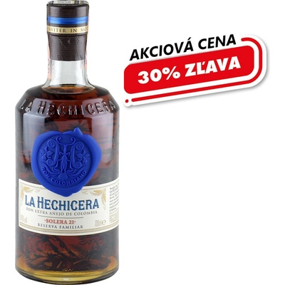Rum La Hechicera 21 Solera 40% 0,7 l (kartón)