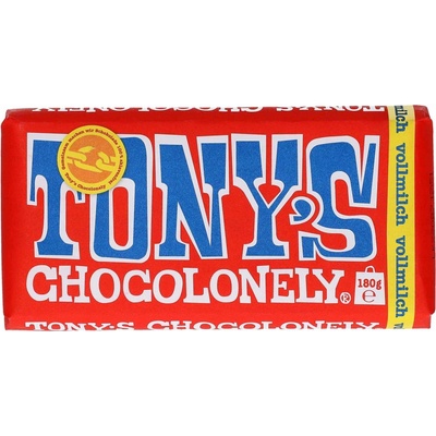 Tony’s Chocolonely mliečná čokoláda, 180 g