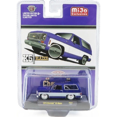 Chevrolet K5 Blazer 1973 modrá M2 Machines 1:64