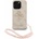 GUESS PU 4G Metal Logo Strap Заден калъф за iPhone 15 Pro Max Pink Guess | Rozov | ЖЕНИ | UNI