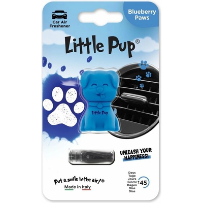 Little Pup Blueberry Paws modrý