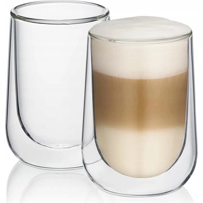 KELA Sklenice na latte macchiato FONTANA sada 2 x 250 ml – Zboží Mobilmania