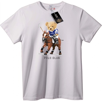 NOONEBRAND Тениска Капитан Polo Мечка - 7XL, Black