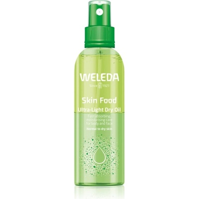 Weleda Skin Food Ultra-Light подхранващо сухо олио с хидратиращ ефект 100ml