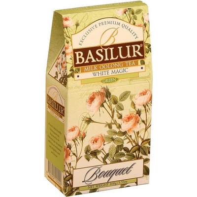 Basilur Aromatizovaný zelený čaj Bouquet White Magic sypaný 100 g