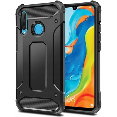 Púzdro Obal / Huawei P30 Lite čierne - Forcell ARMOR
