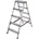DRABEST Двустранна алуминиева стълба DRABEST 2x5 (03082500)