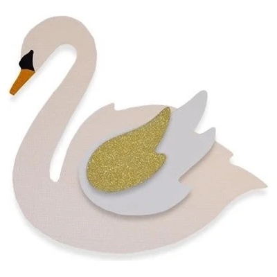 Sizzix Bigz vyrezávacia šablóna labuť
