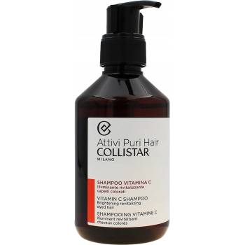 Collistar C Brightening Revitalizing Rozjasňujúci šampón pre farbené vlasy s vitamínom 250 ml