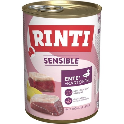 Rinti Sensible kachna kuře a brambory 24 x 400 g