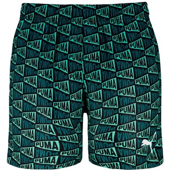 PUMA Бански гащета Puma 701237075 swimming shorts - Green (Emerald Green Combo)
