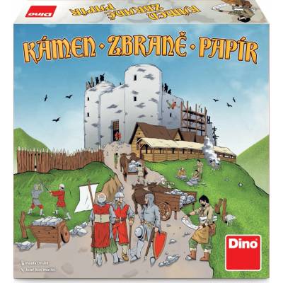 Dino Toys Kámen, zbraně, papír