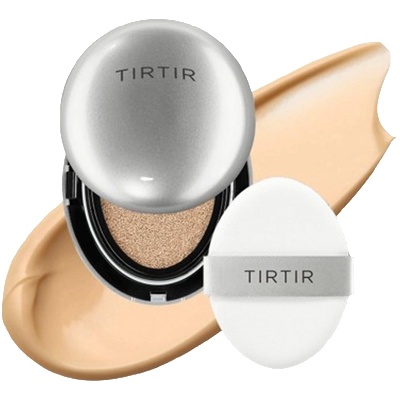 TIRTIR Mask Fit Aura Cushion - 29N Natural Beige - Кушън фон дьо тен с сияен финиш 18г