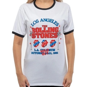 The Rolling Stones American LA Tour (Ringer) White M Риза (RSTS161MW02)