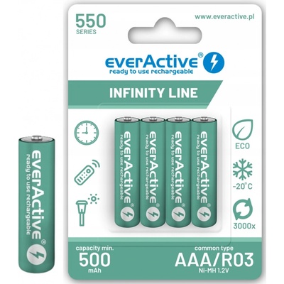 everActive AAA 550 mAh 4ks EVHRL03-550