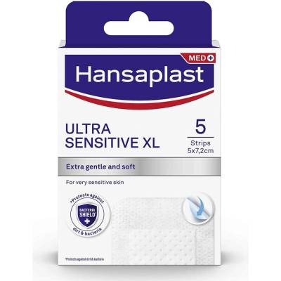 Hansaplast Ultra Sensitive Xl Náplast 5 ks