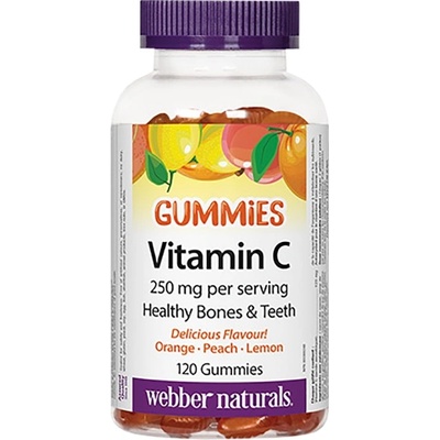 Webber Naturals Vitamin C Gummies 125 mg [120 Гел капсули]