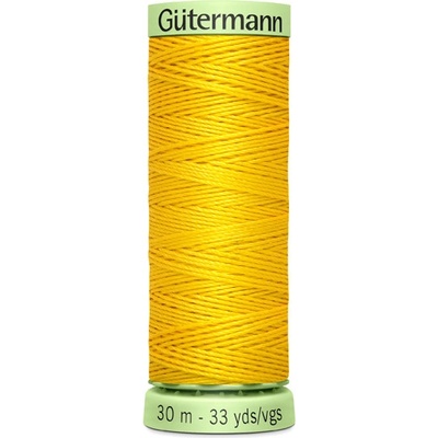 Knoflíková prošívací nit Gütermann žlutá