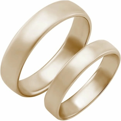 Eppi snubní prsteny z oříškového zlata Ygyn RW49497
