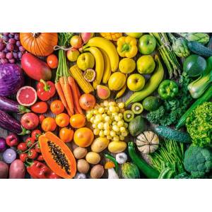 Castorland - Puzzle Rainbow of vitamins - 1 500 piese