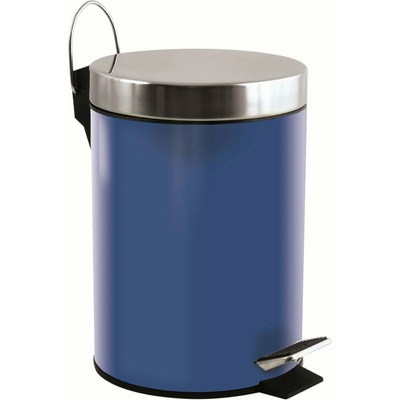 MSV pedálový odpadkový koš Unis, fialový ocel, 3 l