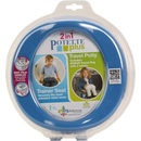 Potette Plus 2v1 cestovní nočník redukce na WC světle modrý