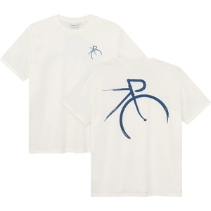 DEDICATED Мъжка тениска DEDICATED T-Shirt Stockholm Painted Side Bike T-shirt - Off-White (217-0111-0213)