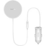 Baseus Безжично зарядно устройство за кола Baseus, 15W, за вентилационните от (SUCX040102)