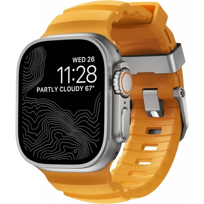 Nomad Rocky Point Band řemínek pro Apple Watch Ultra (49/45/44/42mm) žlutá NM013602858 – Zboží Živě