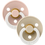 BIBS Залъгалки Bibs - Colour, Blush Glow-Vanilla Glow, 0-6 м, 2 броя (110243) - baby