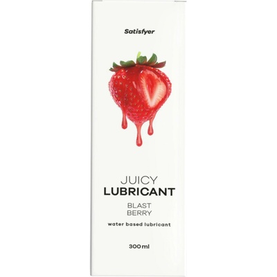 Satisfyer ochutený masážny olej jahoda 250 ml