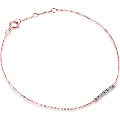 SAVICKI Колие Savicki: розово злато, диаманти