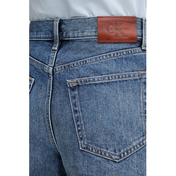 Calvin Klein Jeans Къс панталон дамски деним (LV047F766G)