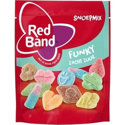 Red Band kyselé želé bonbóny s ovocnými příchutěmi 205 g