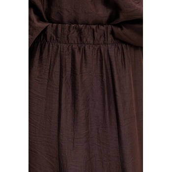 Answear. LAB Пола Answear. LAB в кафяво дълга разкроена (IT0565.tos)