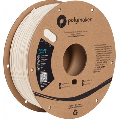 Polymaker Polylite LW-PLA bílá 1,75mm 800g