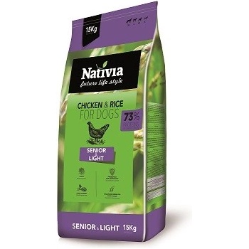 Nativia Senior Light 15 kg