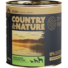 Country&Nature Kačacie s cviklou a jablkom 850 g