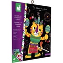 Janod Vyškrabovačky Zvieratká 4 ks