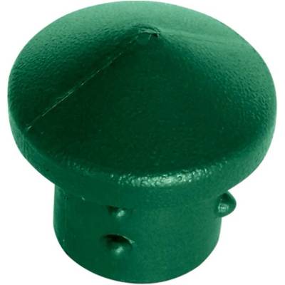 Čepička PVC 5/4 - zelená (pr. 38 mm)