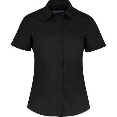 Kustom Kit Dámska popelínová košeľa KK241 Black