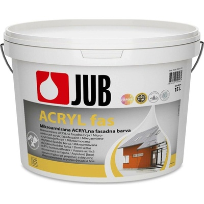 JUB Acryl fas 15 l bílá