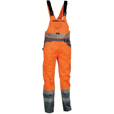 Cofra reflexné pracovné nohavice BRIGHT oranžová