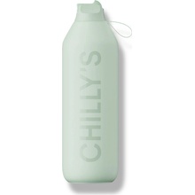 Chilly's Bottles jemná zelená edícia Series 2 Flip 1 l