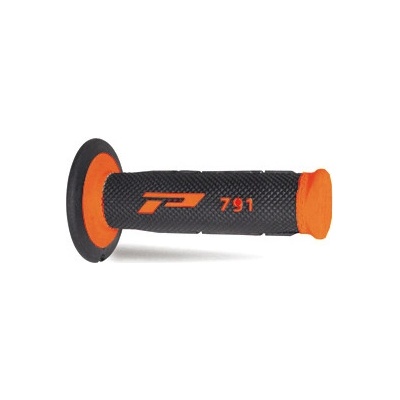 PROGRIP gripy PG791 OFF ROAD (22+25mm, délka 115mm) barva oranžová fluorescenční/černá (dvousložkové) (791-296)