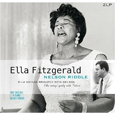 Ella Fitzgerald - Ella Swings Brightly Ella Swings Gently LP