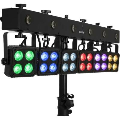 Eurolite LED KLS-180/6 Kompakt-Lichtset DMX LED efektový reflektor