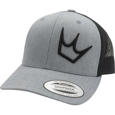 PEATYS PUBWEAR TRUCKER CAP CROWN GREY / BLACK