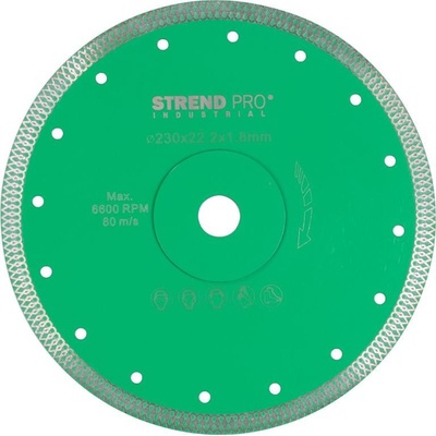 Strend Pro Industrial Kotouč diamantový 230 x 22.2 x 1.8 mm ST223365